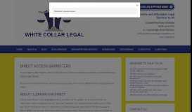 
							         White Collar Legal Direct Access Barristers								  
							    