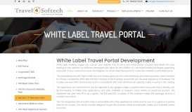 
							         White Label Travel Portal - Travel Software Company in Delhi								  
							    