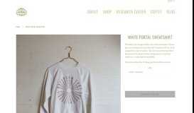 
							         White Portal Sweatshirt – Daydream Surf Shop								  
							    