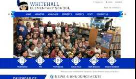 
							         Whitehall Elementary School								  
							    
