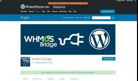 
							         WHMCS Bridge – WordPress-Plugin | WordPress.org								  
							    