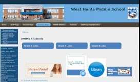 
							         WHMS Students | West Hants Middle School								  
							    