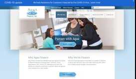 
							         Who we are | Consumer Financing Programs | History ... - Aqua Finance								  
							    
