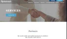 
							         Who we work with | Partners - GlobalReach Technology								  
							    