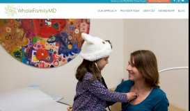 
							         WholeFamily MD | Integrative Primary Care for the Whole Family								  
							    