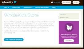 
							         WholeKids Store | WholeKids Pediatrics								  
							    