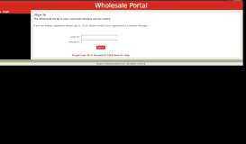 
							         Wholesale Portal								  
							    