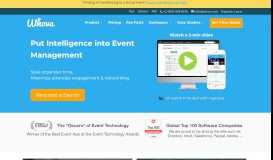 
							         Whova: Award-winning Event Apps and Event Management Software								  
							    