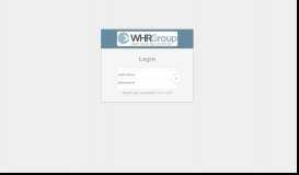 
							         WHR Group Portal Login - Pewaukee								  
							    