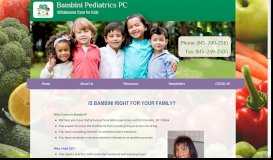 
							         Why Bambini? - Bambini Pediatrics Pc								  
							    