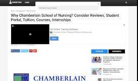 
							         Why Chamberlain School of Nursing? Complete Overview - Nursection								  
							    