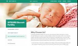 
							         Why Choose Bennett Fertility Institute | INTEGRIS								  
							    
