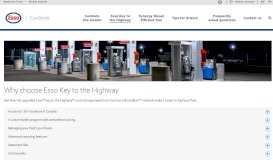 
							         Why choose Esso Key to the Highway - Esso Commercial ...								  
							    