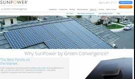 
							         Why Choose SunPower by Green Convergence?								  
							    