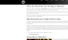 
							         Why Do Muslims Go To Hajj in Mecca? | Spiritual Excellence Portal								  
							    
