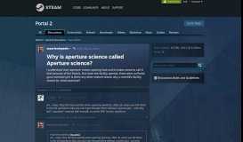 
							         Why is aperture science called Aperture science? :: Portal 2 ...								  
							    