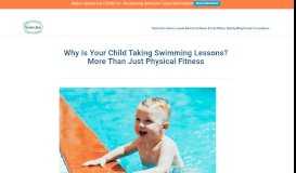
							         Why Is Your Child Taking Swimming Lessons? | SwimJim								  
							    