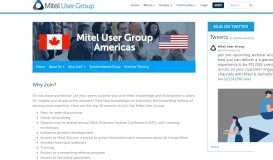 
							         Why Join? – Mitel Global User Group								  
							    