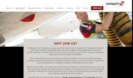 
							         Why Join Us? - Swissport - joinswissport								  
							    
