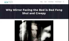 
							         Why Mirror Facing the Bed is Bad Feng Shui - Feng Shui Nexus								  
							    