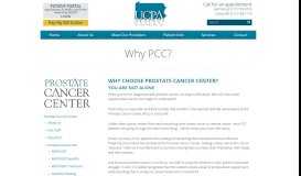
							         Why PCC? - Urology of Central PA								  
							    