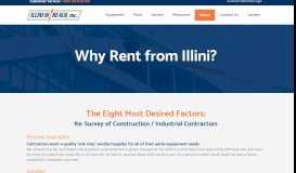 
							         Why Rent from Illini? | Illini Hi-Reach								  
							    