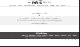 
							         Why Work at The Coca-Cola Company - Careers								  
							    