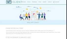 
							         Why WP-Client? | WordPress Client Area & Invoicing Plugin | WP ...								  
							    