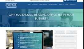 
							         Why you should be using Office 365 in your business | Portal ...								  
							    