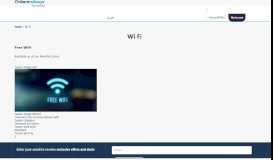 
							         Wi Fi | Chiltern Railways								  
							    
