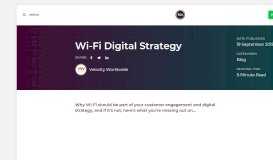 
							         Wi-Fi Digital Strategy - Top Digital Agency								  
							    