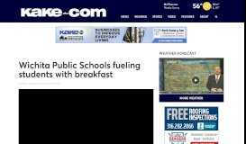 
							         Wichita Public Schools fueling students with breakfast - KAKE.com								  
							    
