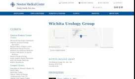 
							         Wichita Urology Group - Newton Medical Center								  
							    