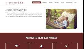 
							         WiConnect Wireless: High Speed Internet								  
							    