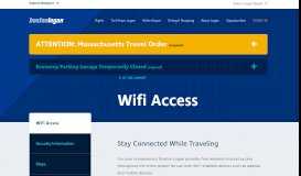 
							         WiFi access at Boston Logan International Airport - Massport								  
							    