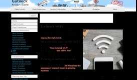 
							         WiFi Access at Gatwick Airport - Gatwick Airport Guide								  
							    