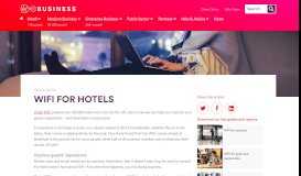 
							         WiFi for hotels | Virgin Media Business								  
							    