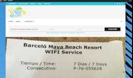 
							         WiFi, Internet & Business Services — Unofficial Barcelo Maya								  
							    