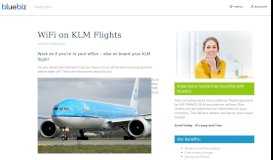 
							         WiFi on KLM Flights | BlueBiz								  
							    