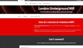
							         WiFi on the London Underground - Vodafone								  
							    