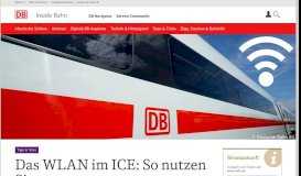 
							         WIFIonICE - das kostenlose WLAN im ICE | DB Inside Bahn								  
							    