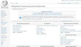 
							         Wikipedia:Community portal/Opentask - Wikipedia								  
							    