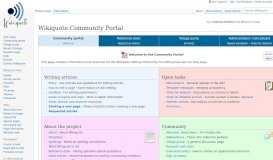 
							         Wikiquote:Community Portal - Wikiquote								  
							    
