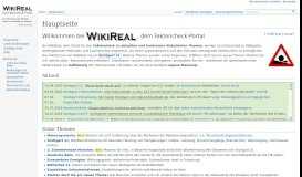 
							         WikiReal								  
							    