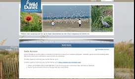 
							         Wild Dunes Community Association, Inc. - Gate Access								  
							    