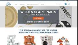 
							         Wilden Store: AODD Pumps, Spare Parts and Accessories								  
							    