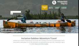 
							         Wilderness Inquiry: Outdoor Adventure Trips								  
							    