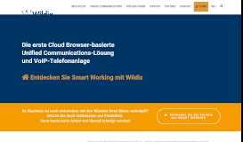 
							         Wildix PBX | VoIP Solutions | Unified Communications | WebRTC								  
							    