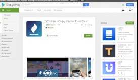 
							         Wildlink - Copy, Paste, Earn Cash - Apps on Google Play								  
							    