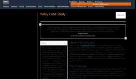 
							         Wiley Case Study - Amazon Web Services (AWS)								  
							    